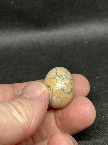 Polished stone agate egg - stone,