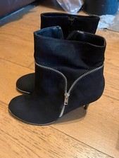 Ladies heeled ankle boots