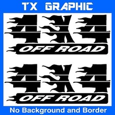 4X4 STICKER  OFF ROAD TRUCK