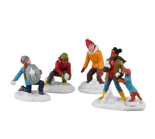 Lemax snowball battles - lemax,