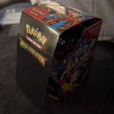 ? Pokémon TCG: Mega Evolution Half Booster Box (UNSEALED) with 18 sealed packs