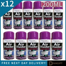 12 x COMPRESSED AIR DUSTER
