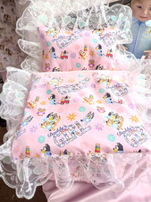 REBORN BABY DOLLS BEARS 12" CARRYCOT CRIB COT BLUEY "DADDY'S GIRL"  12" DOLLY