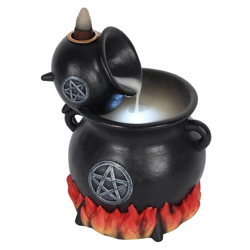 Pouring cauldrons backflow - pouring,