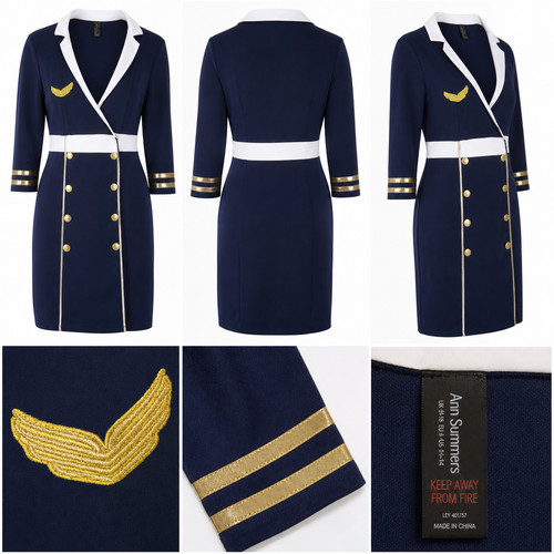 Navy air hostess - navy, crew