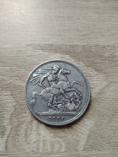 1900  Victorian Silver Crown