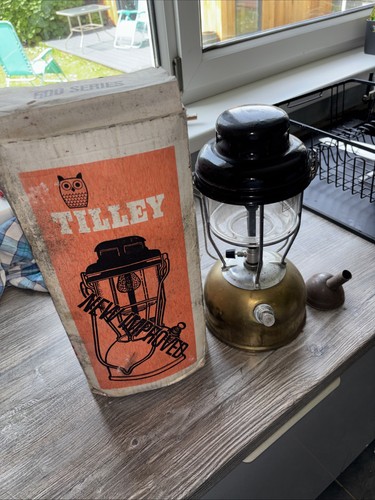 Tilley lamp x246b boxed gold - boxed,