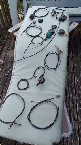 Lawn mower cables job lot - lawn,