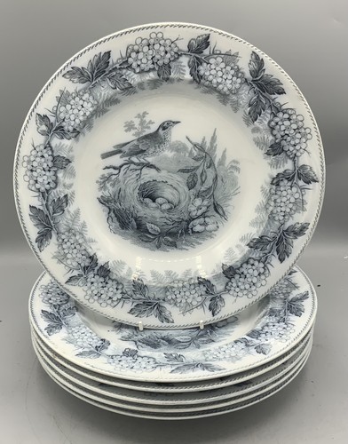 Pearlware transferware - pearlware,