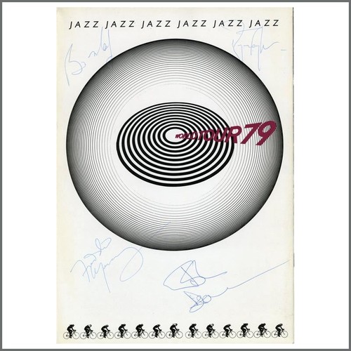 Queen autographed 1979 jazz - 1979,