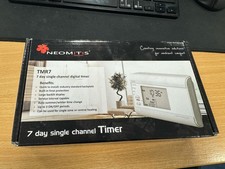 Neomitis TMR7 Wired 7-Day Single Channel Digital Timer Brand New