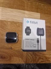 Fitbit Versa Smart Watch Used - Unopened Cable box - No strap