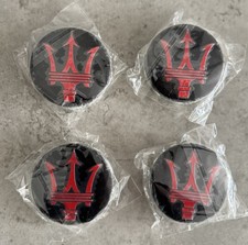MASERATI Wheel Centre Caps 60mm QUATTROPORTE Ghibli CENTRE CAPS New