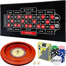 11 Inch Solid Roulette Wheel