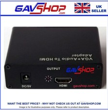 VGA & AUDIO TO HDMI CONVERTER