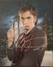 DAVID TENNANT - Signed 10x8