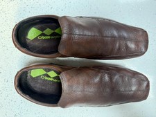 Base London Men's Casual Leather Shoes Size 43 Brown