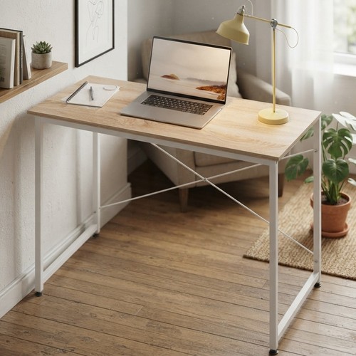 Compact light oak computer - compact,
