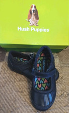 Hush Puppies YANA Comfort SCHOOL Shoes UK Size (INFANT) 9 EUR 27 Leather Girls
