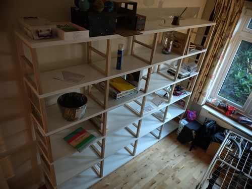 Large designer shelving - large, unit
