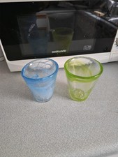 Kosta Boda Green Swirl Mine