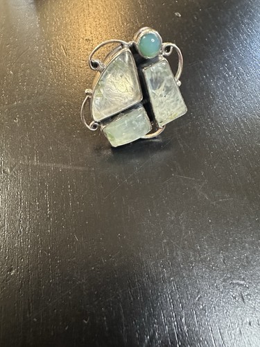 Hand crafted asymmetrical ring - crafted,