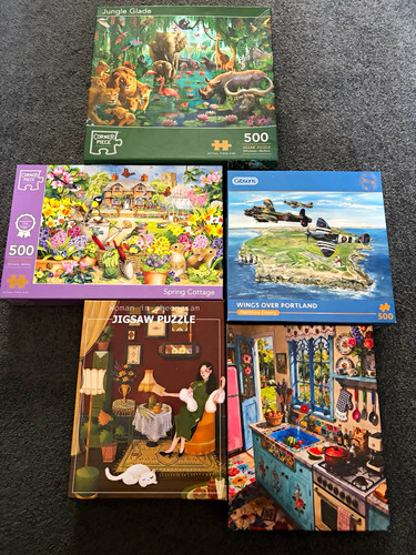 500 piece jigsaw puzzle - 5, x