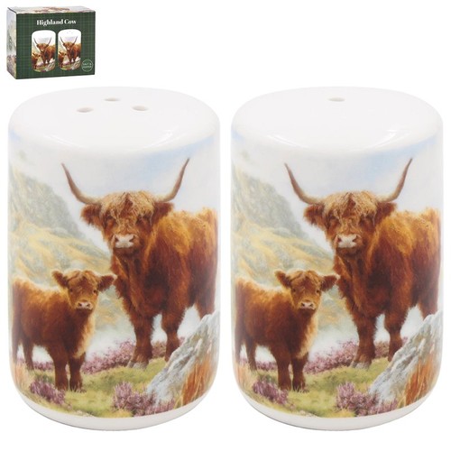 Salt pepper shakers highland - salt,
