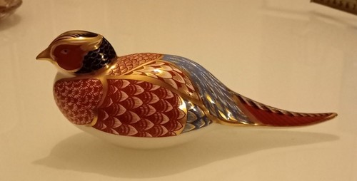 Royal crown derby pheasant - derby,