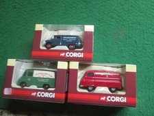 3 X CORGI TRACKSIDE VANS (1:76