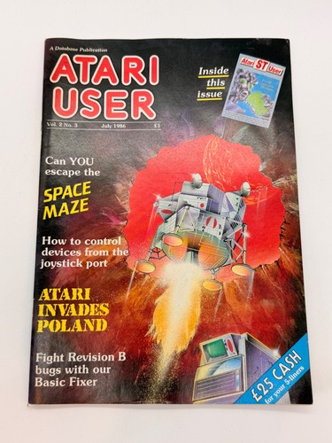 Vintage atari user magazine - vintage,