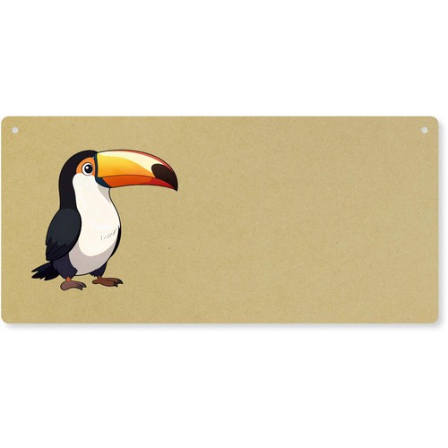 Toucan large wooden wall - 'toucan',