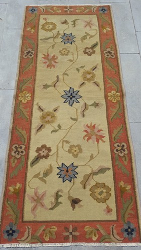 Antique long scandinavian rug - antique,