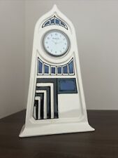 Moorcroft Modernity Mackintosh 78 Derngate 9" Desk Mantel Clock