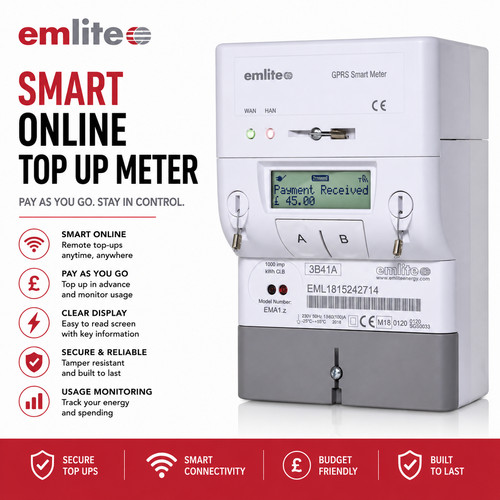 Emlite smart top prepayment - top, up