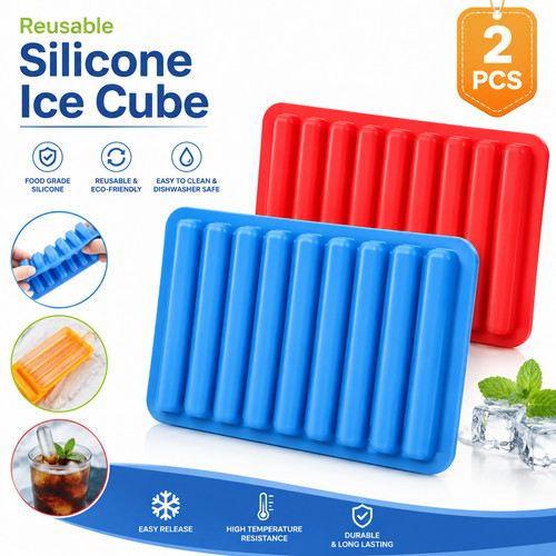2pcs silicone ice - 2pcs,