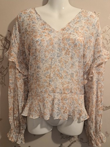 Primark women floral neck - floral, v-neck