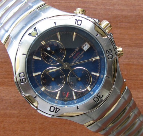Accurist alarm chronograph - accurist,