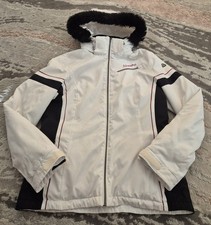 Schoffel Venturi Womens Ski Jacket - UK 10 -White/Blue/Black - Outdoor Top