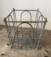 Vintage Galvanised Metal Milk