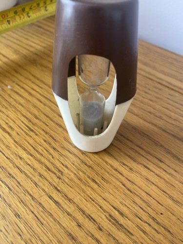 Vintage 1960 plastic egg timer - 1960,