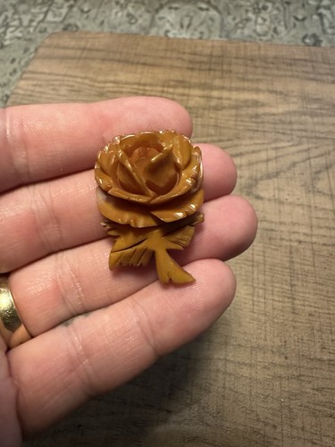 Art deco carved bakelite - art,