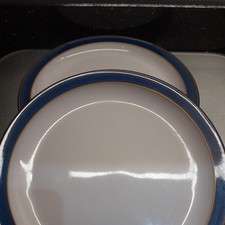 Denby imperial blue tea - imperial, plates