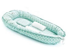 Baby Cushion with side support NEW (ART-419) Green Made in Turkey