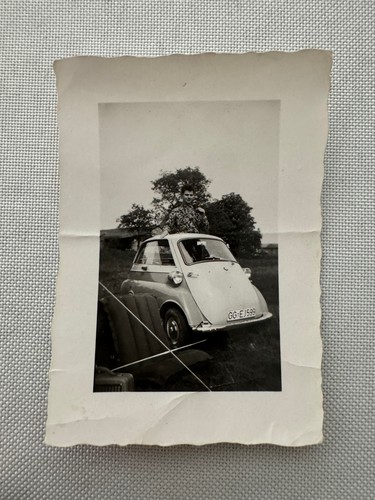 Vintage bmw isetta car - vintage,