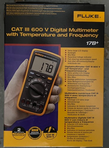 Fluke 17b digital multimeter - digital,