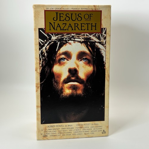 Jesus nazareth vhs 3 tape - nazareth, (vhs