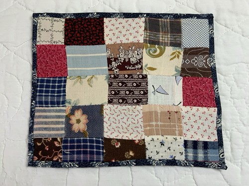 Antique patchwork quilt table - patchwork,