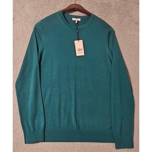 Reiss wessex teal 100 wool - reiss, 100%