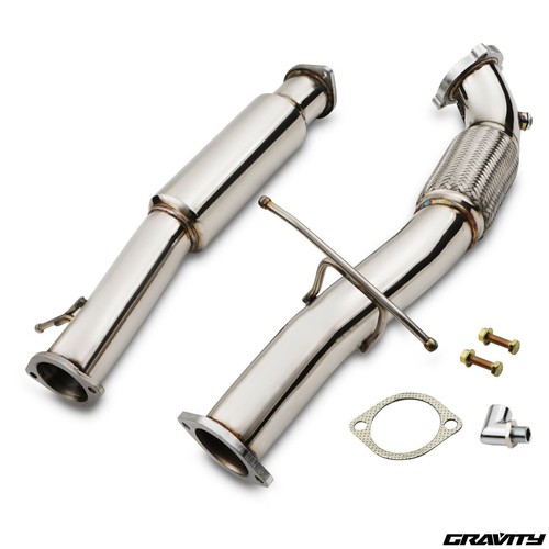 Stainless exhaust front - stainless,